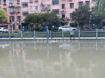 江蘇艾珍環(huán)保科技沉水式羅茨風(fēng)機(jī)安裝現(xiàn)場(chǎng)工程